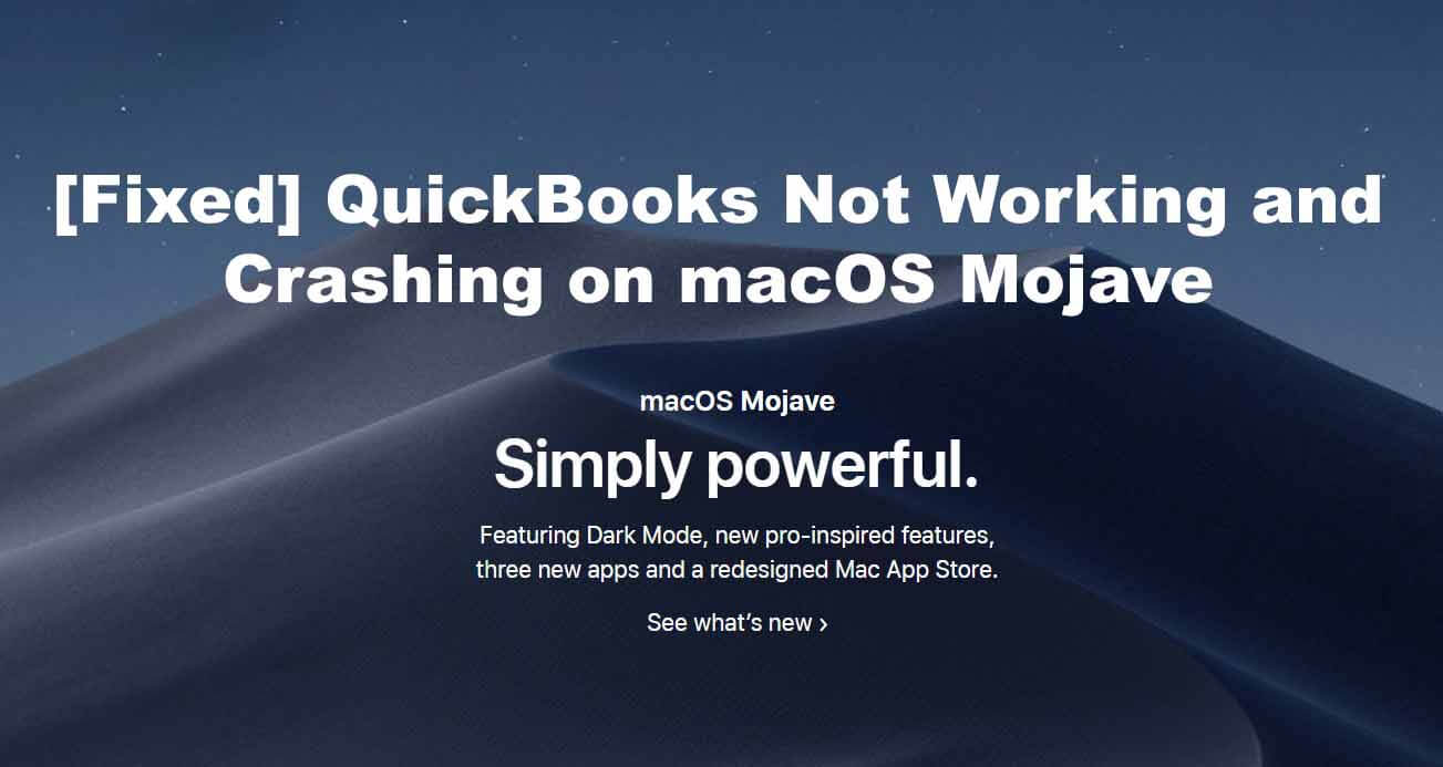 qwill quickbooks for mac 2016 work on mac os high saerra