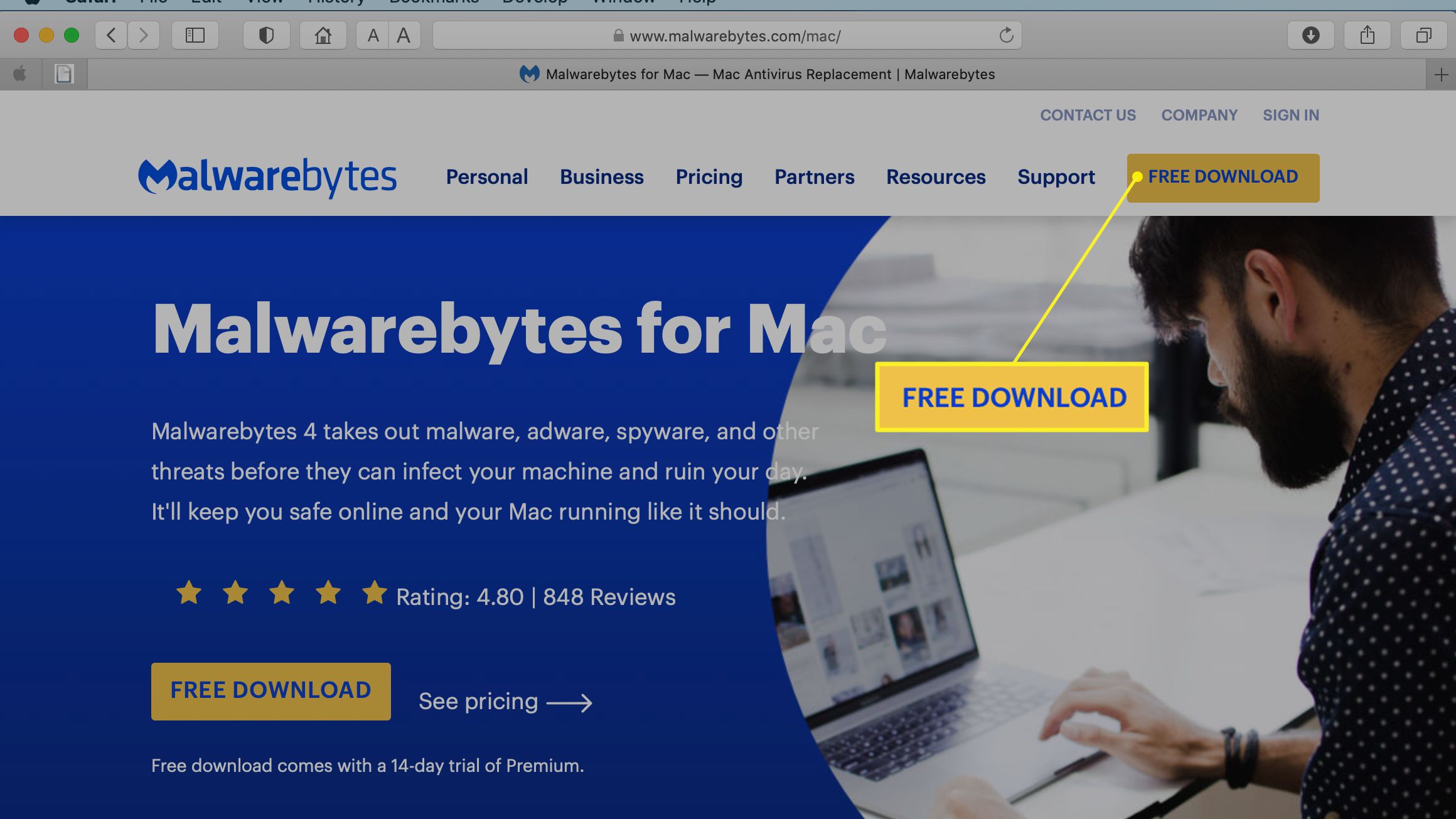 malwarebytes for mac osx free
